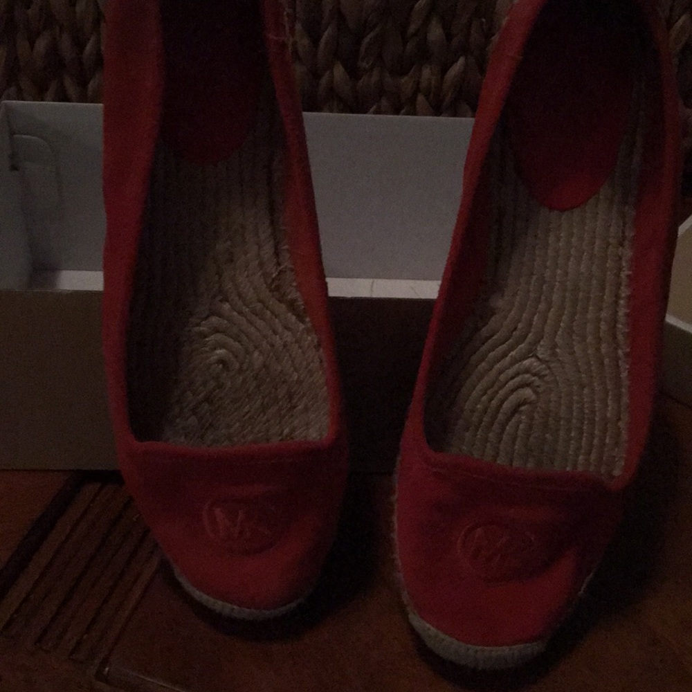 Nice orange Michael Kors Loafers